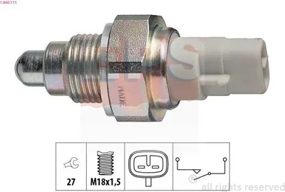 Produktbild von EPS Rückfahrschalter 1.860.111 für TOYOTA Yaris Schrägheck (P9)