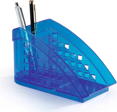 Produktbild von DURABLE Schreibtisch Organizer TREND, 1701627540 blau transluzent