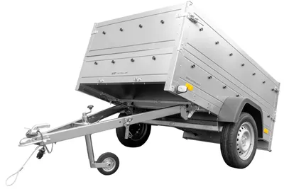 Zdjęcie produktu dla Przyczepka lekka 200x125 UNITRAILER GARDEN 201 KIPP z burtami BIS