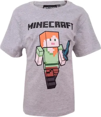 Produktbild von Minecraft Alex Kinder Kurzarm T-Shirt – 110