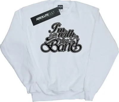 Obrázek produktu pro The Band - Pánská mikina "I'm With The Band" BI51506 (S) (White)