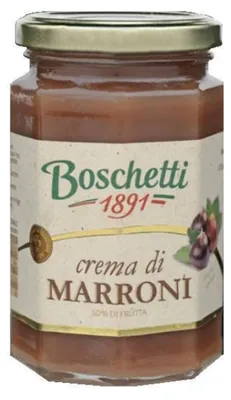 Zdjęcie produktu dla Krem z kasztanów jadalnych Boschetti 370 g