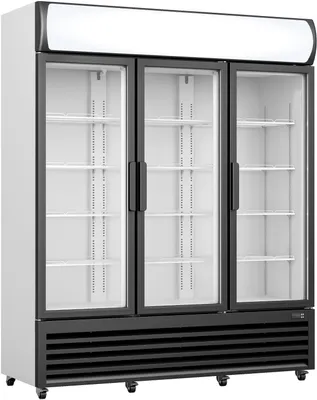 Immagine prodotto di Frigorifero Saro GTK1065 con display pubblicitario - 3 porte, illuminazione a LED