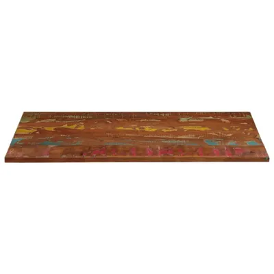 Immagine prodotto di vidaXL Piano da tavolo 160x50x2,5 cm rettangolare in legno massiccio antico