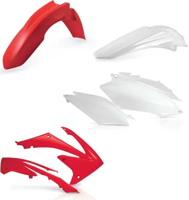 Produktbild von ACERBIS Verkleidungskit 6 Teile Rot/Weiß für HONDA CRF R