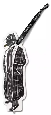 Produktbild von Lesezeichen mit Kugelschreiber Sherlock Holmes