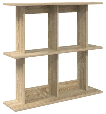 Immagine prodotto di vidaXL Mensola da parete con supporto da muro, marrone, 100 x 20 x 75 cm, materiale a base di legno