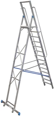 Produktbild von STABILO Stufen-StehLeiter mit großer Standplattform 1x14 Stufen, 127846