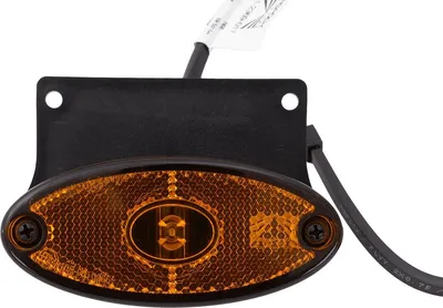 Produktbild von ASPOCK Flatpoint II LED-Seitenmarkierungsleuchte mit Halterung