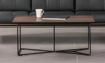 Immagine prodotto di Tavolino da salotto tavolino da ufficio design tavolino da salotto moderno marrone