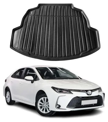 Obrázok produktu pre Vložka do batožinového priestoru pre Toyotu Corollu 2019-2025, zárezová guma TPE, Obrázok generovaný UI