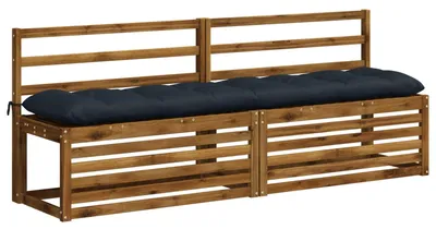 Productafbeelding van Bankkussen VIANEN 100% Polyester Donkerblauw 200 x 40 x 12 cm