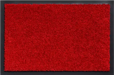Produktbild von Große Schmutzfangmatte für innen rot in 60x80 cm