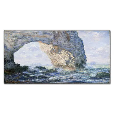 Produktbild von Coloray Bild aus Leinwand 140x70 Leinwand Dekoration - blau Münzen