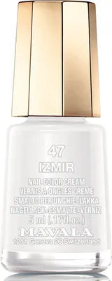 Produktbild von Mavala Mini Color, 5 ml, Weiß, Izmir, Färbung, Undurchsichtig, Sahne