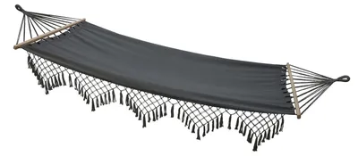 Produktbild von Conacord Hängematte Galaxy Comfort dunkelgrau 1x2m Stabhängematte bis 120 kg Hängeliege