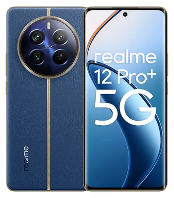 Zdjęcie produktu dla realme 12 Pro+, 17 cm (6.7"), 12 GB, 512 GB, 64 MP, Android 14, Niebieski