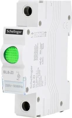 Produktbild von Leuchtmelder Phasenprüfer Kontrolllampe 1-Phase Grün