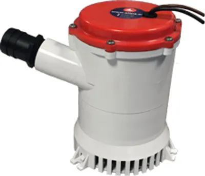 Image de Pompe de cale Allpa Heavy Duty 110l/min, 24v, 4a, raccord de tuyau Ø32+38mm