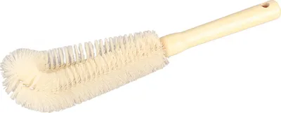 Produktbild von Flaschenreinigungsbürste mit langem Holzgriff, extra lang (30 cm), Küchenreinigungsbürste für Weinflaschen, Sojamilchmaschinen und Mixer