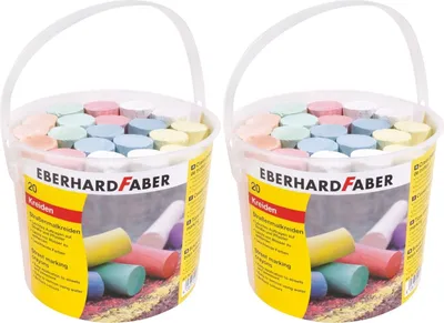 Produktbild von Faber Castell 526512 526512 Set 2x 20er Eimer Stra