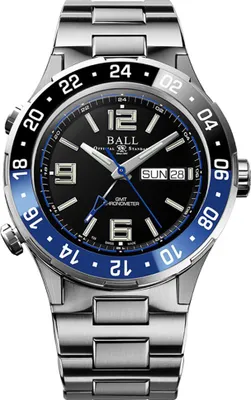Produktbild von Herrenuhr Ball DG3030B-S1CJ-BK silberfarben