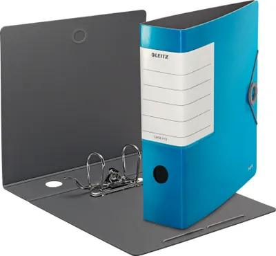 Produktbild von LEITZ 1112 QualitätsOrdner 180° Solid Polyfoam A4 breit hellblau