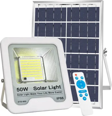 Produktbild von Lampa Solární Led Reflektor Solární Panel Halogenový Pilot Ip66 50W