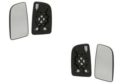Produktbild von Spiegelglas passend für Mercedes Sprinter 907 18- Set L R Oben A9108112700 9108112700 A9108112600 9108112600 Johns