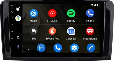 Obrázek produktu pro 128GB Autorádio Android Mercedes ML W164 2005-2012 Bluetooth 4G LTE WiFi Carplay Android Auto Navigace GPS DSP
