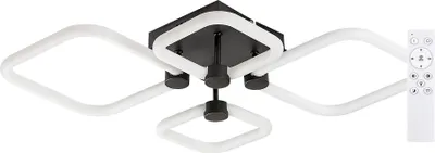 Obrázok produktu pre Rabalux Čierne stropné LED svietidlo Sotiris 540mm 47W CCT s DO 71006