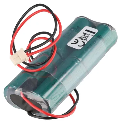Produktbild von Notleuchtenakku NiMH 4,8V 1720mAh L2x2 4/5A mit Kabel und Stecker ersetzt Beghelli