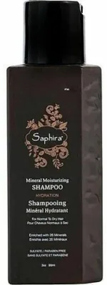 Produktbild von Saphira, Mineral, Haarshampoo, zur Hydratation, 90 ml
