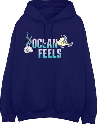 Produktbild von Disney - "The Little Mermaid" Kapuzenpullover für Damen BI9565 (S) (Marineblau)