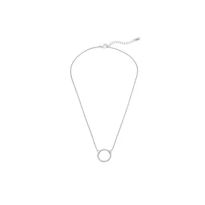 Produktbild von Halskette N376S, Länge 43+5 cm, Raddurchmesser 2,1 cm