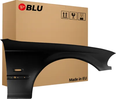 Immagine prodotto di BLU Parafango compatibile con BMW 3 E46 Sedan/Kombi/Berlina/Station Wagon/Touring 668 Destra Schwarz Schwartz II Schwarz II Standard Schwarz | 1998-2001 | Anteriore | Verniciato | Pronto per il montaggio | Acciaio