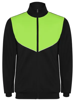 Immagine prodotto di Roly Sport - Tuta da allenamento "Evans" per bambini LT5970 (176) (nero/lime)
