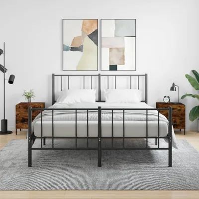 Obrázek produktu pro vidaXL Noční stolky 2 ks. Kouřový dub 40x35x47,5 cm výrobek z odvozeného dřeva