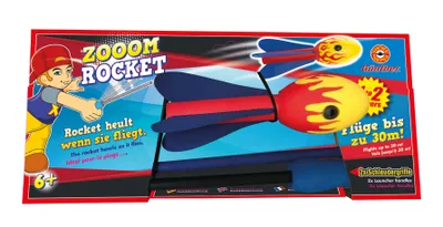 Zdjęcie produktu dla Gunther Zooom Rocket GU1551 Piłka do rzucania wielokolorowa 21 cm