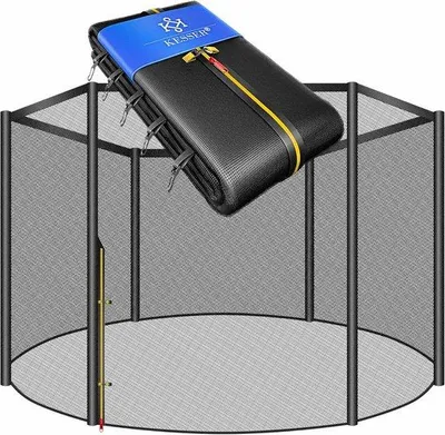 Produktbild von Sicherheitsnetz für Trampoline 183 cm Durchmesser, UV-beständig, mit Eingangstür