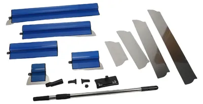 Zdjęcie produktu dla Szpachla do wygładzania płyt gipsowo-kartonowych 15 cm, 25 cm, 40 cm, 60 cm, 80 cm z przedłużką 80–130 cm – narzędzia do wykańczania płyt gipsowo-kartonowych