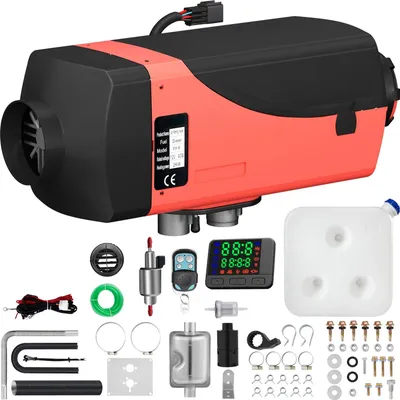 Immagine prodotto di Riscaldatore ad aria diesel, funzionamento silenzioso, controllo intelligente LCD, 2KW