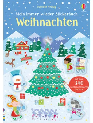 Obrázek produktu pro Mein Immer-wieder-Stickerbuch: Weihnachten