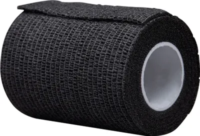 A roll of black elastic bandage tape.
