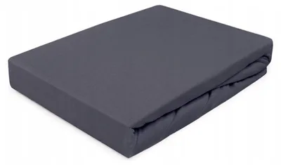 Produktbild von MATERACE Z GÓR Jersey Spannbettlaken 90x200cm Anthrazit