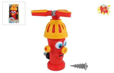 Produktbild von Lobbes Wassersprinkler Spielzeug Feuerwehrsäule für Gartenspaß