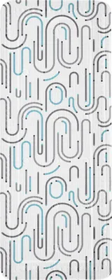 Produktbild von Kleine Wolke Wanneneinlage VISION Grau 36 x 92 cm