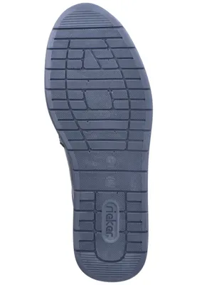 Produktbild von Rieker Slipper - Blau Glattleder Größe: 46 Normal