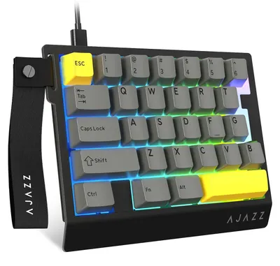 Productafbeelding van Bedraad 29-Toets Eénhands RGB Gaming Toetsenbord - Zwart