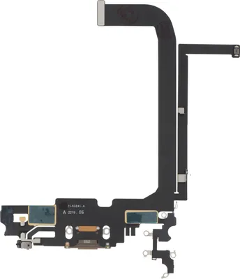 Produktbild von Relife, Lightning-Ladeanschluss für iPhone 13 Pro Max mit Mikrofon, Gold